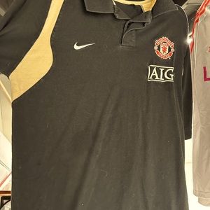 Manchester United Nike polo size Large